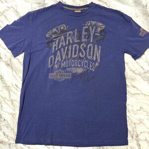 Vintage Harley-Davidson Bayou Country L Tee – Houma, Louisiana dealer shirt